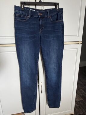 GAP 1969 Always Skinny Jeans Women’s 29R /8 Santa Cruz Blue Stretch Denim